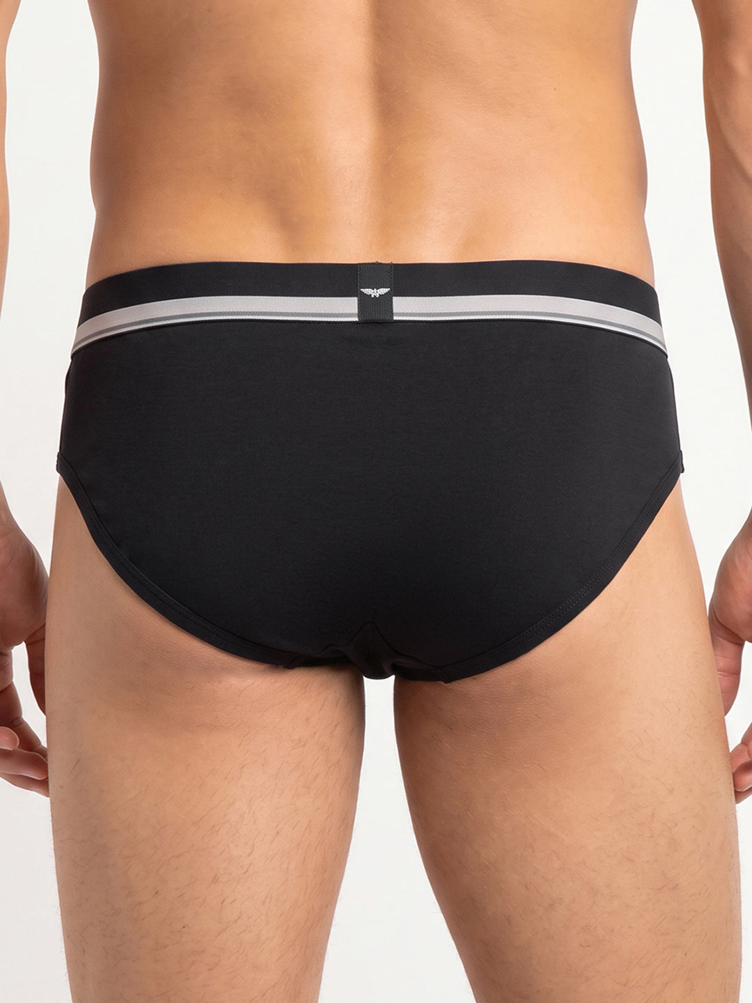 Park Avenue Men Black Modle Blend Brief