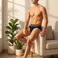 Park Avenue Men Black Modle Blend Brief