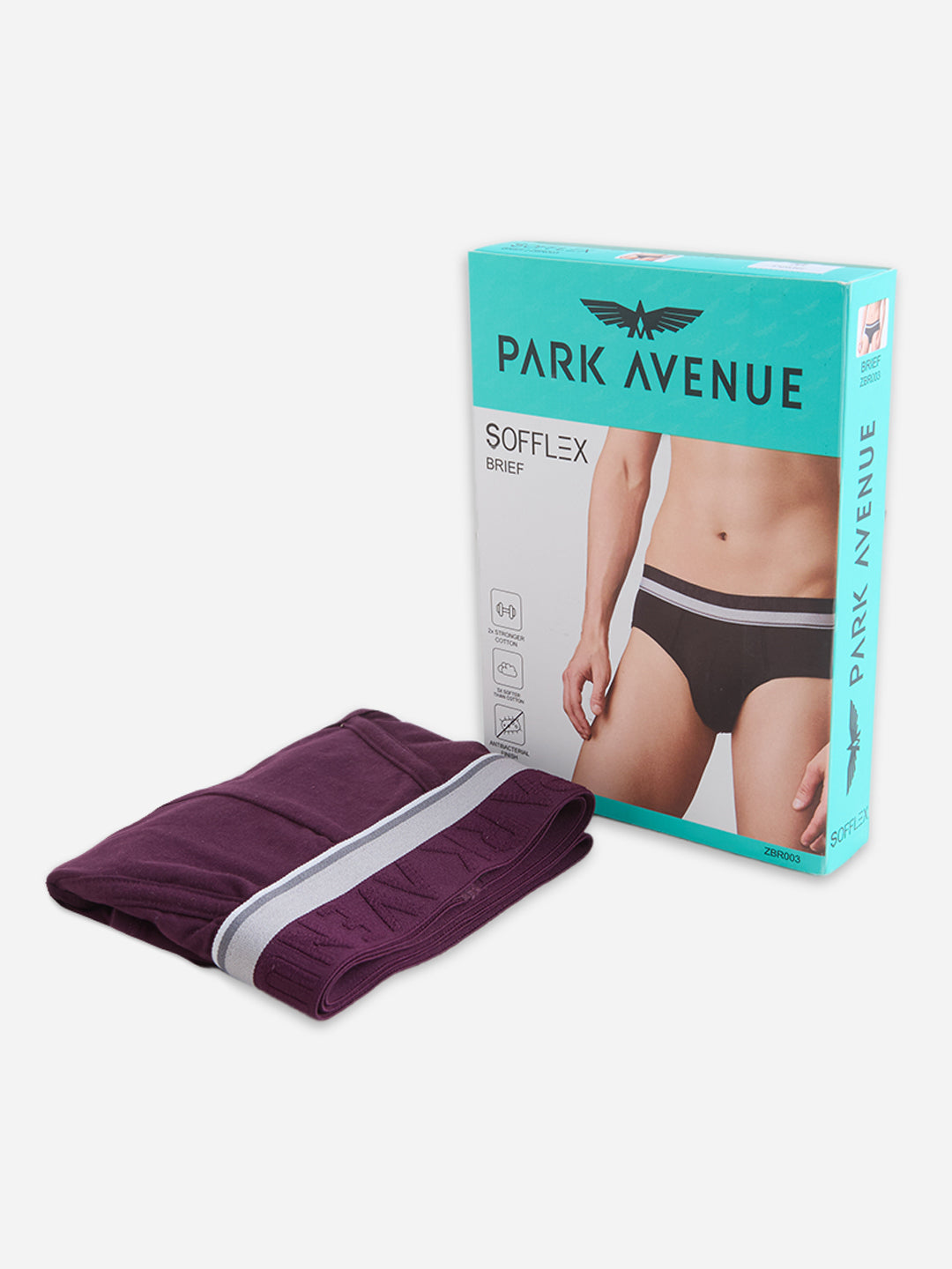 Park Avenue Men Maroon Modal Blend Brief