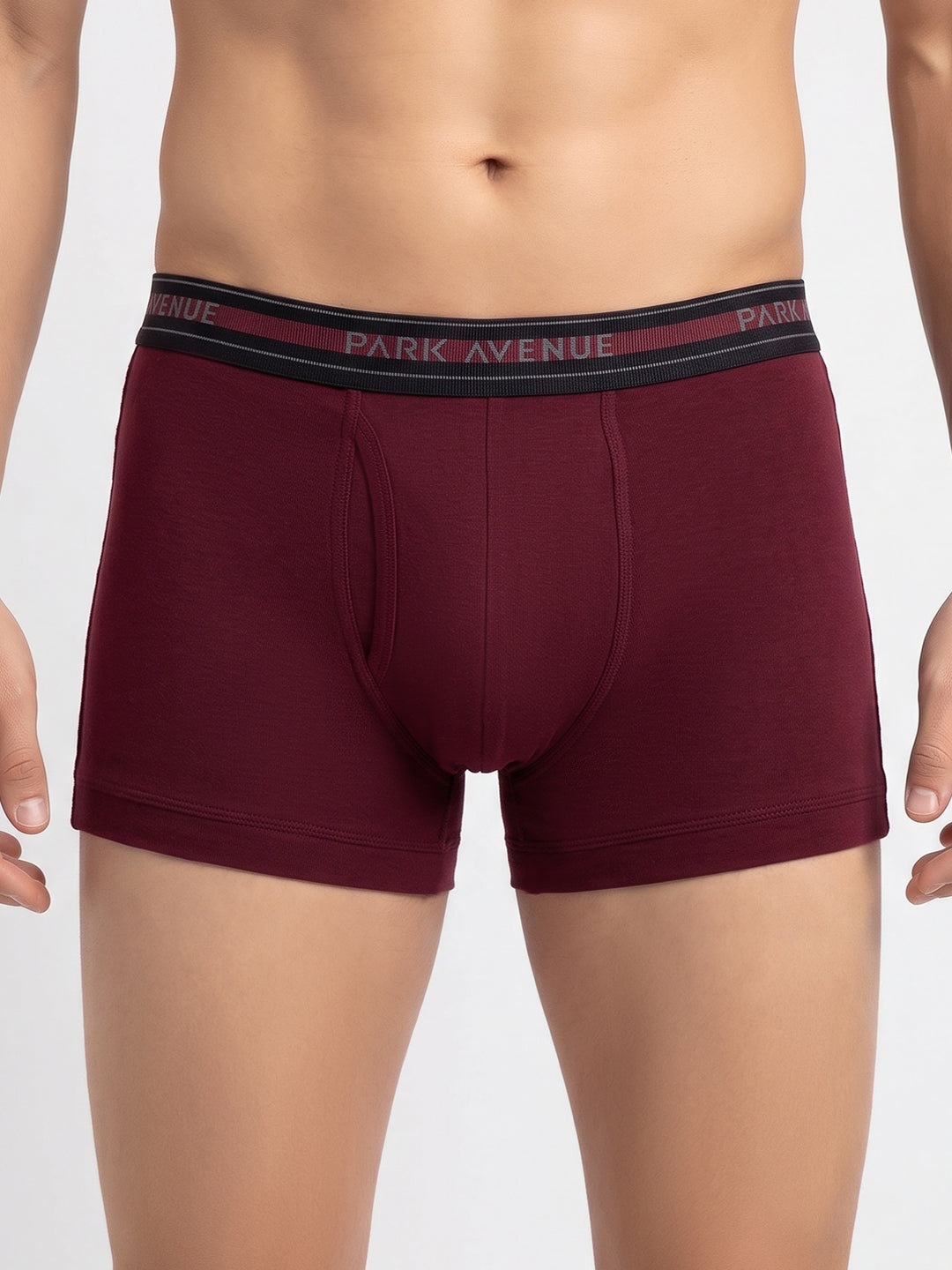 Park Avenue Men Maroon Tactel Nyloan Blend Trunk