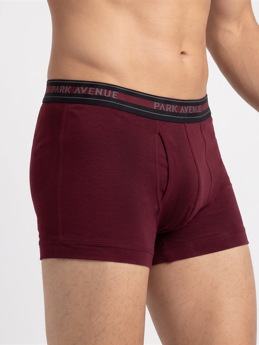 Park Avenue Men Maroon Tactel Nyloan Blend Trunk
