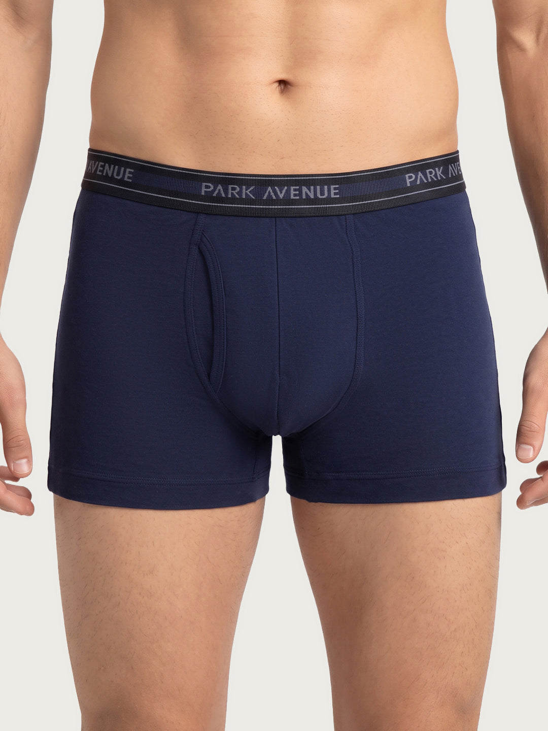 Park Avenue Men Blue Cotton Trunk