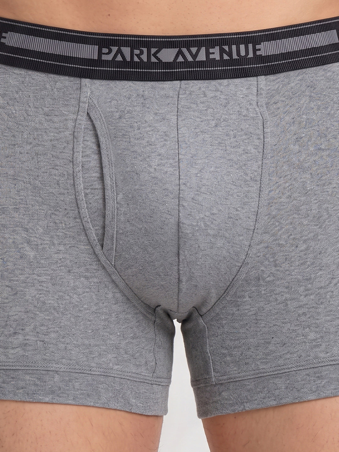 Park Avenue Men Grey Cotton Trunk