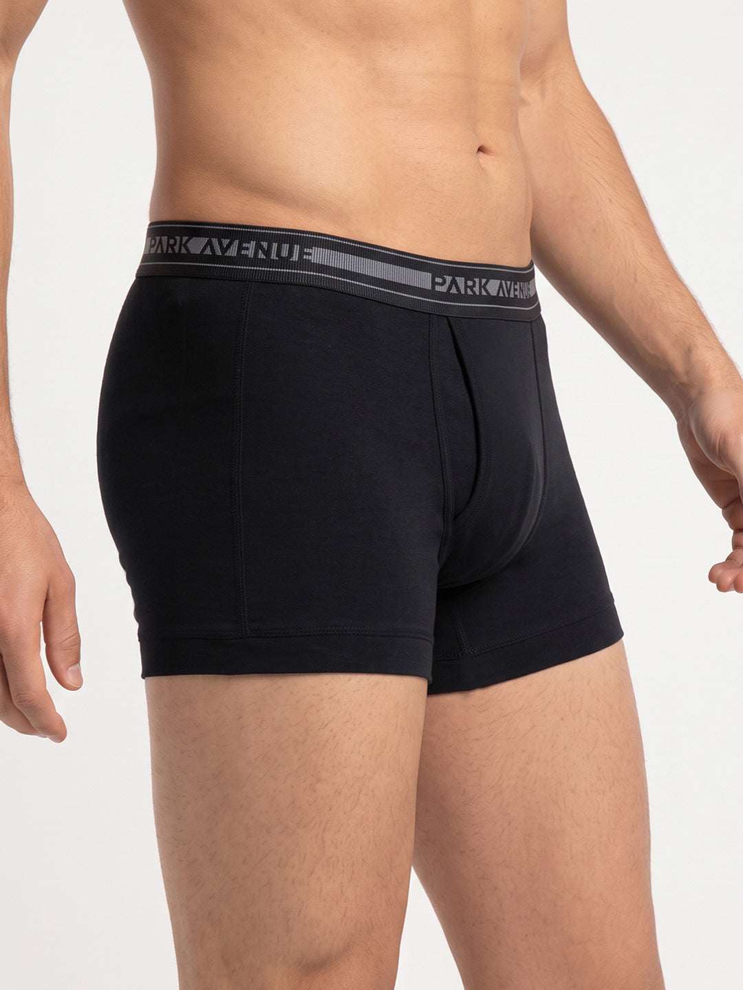 Park Avenue Men Black Cotton Trunk