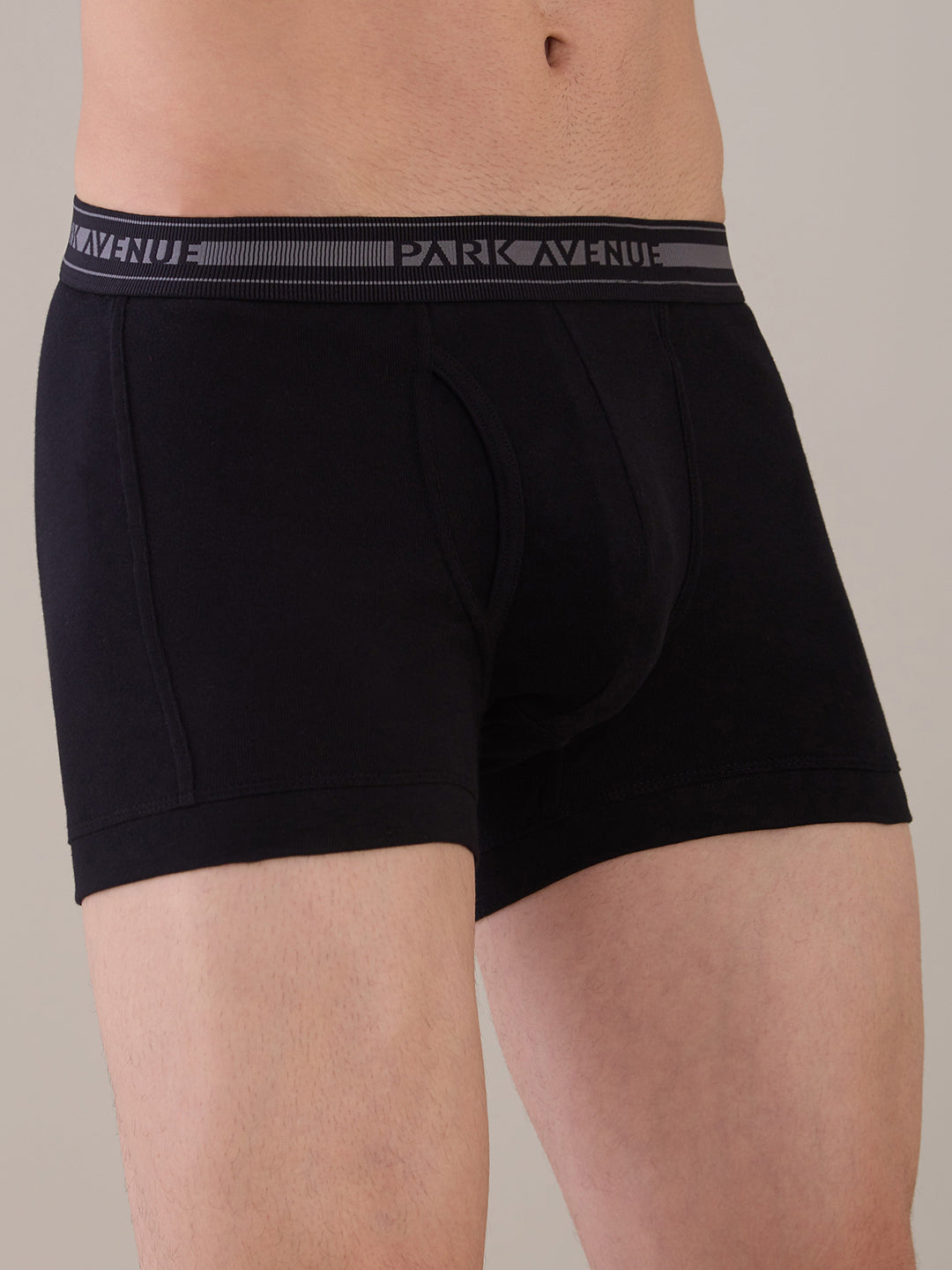 Park Avenue Men Black Cotton Trunk