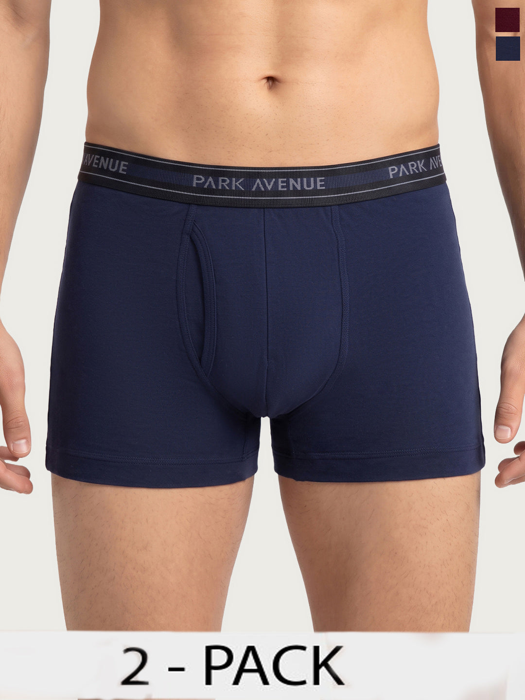 Park Avenue Men Multi-Colour Cotton Trunk Pack of 2
