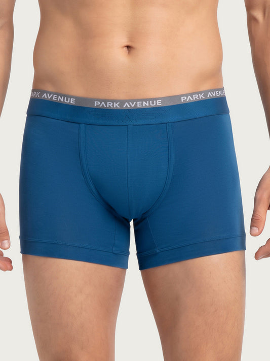 Park Avenue Men Blue Cotton Blend Trunk
