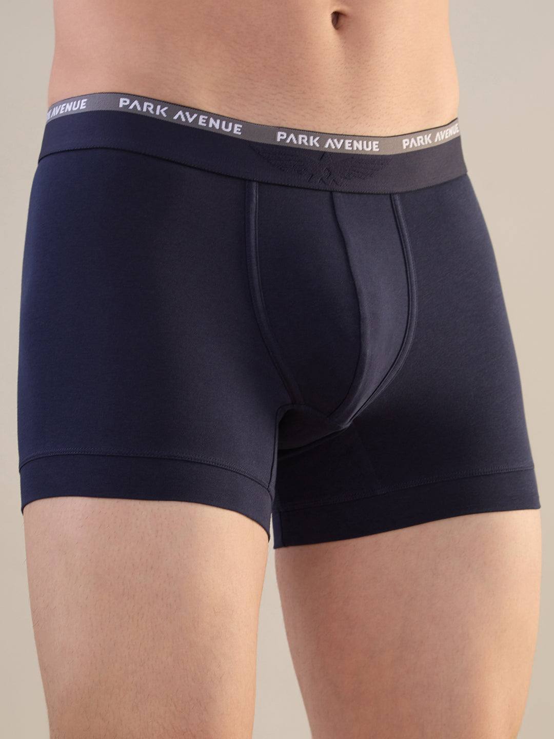 Park Avenue Men Blue Cotton Blend Trunk