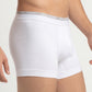 Park Avenue Men White Cotton Blend Trunk