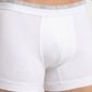 Park Avenue Men White Cotton Blend Trunk