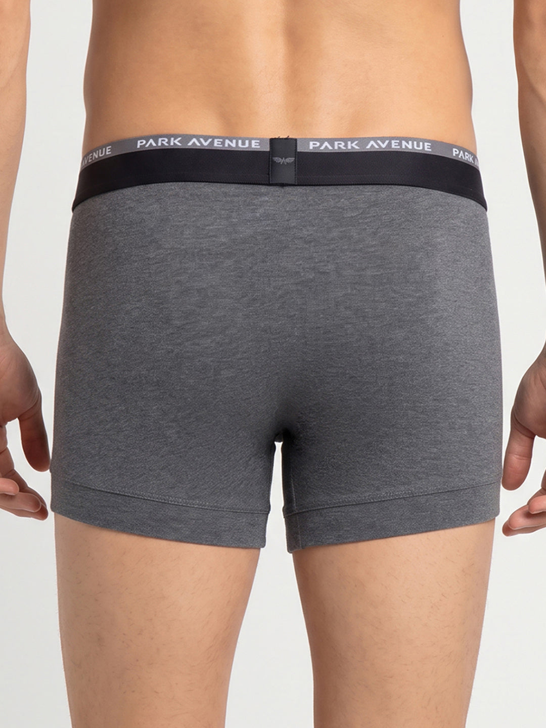 Park Avenue Men Grey Cotton Blend Trunk