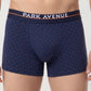 Park Avenue Men Blue Cotton Blend Trunk