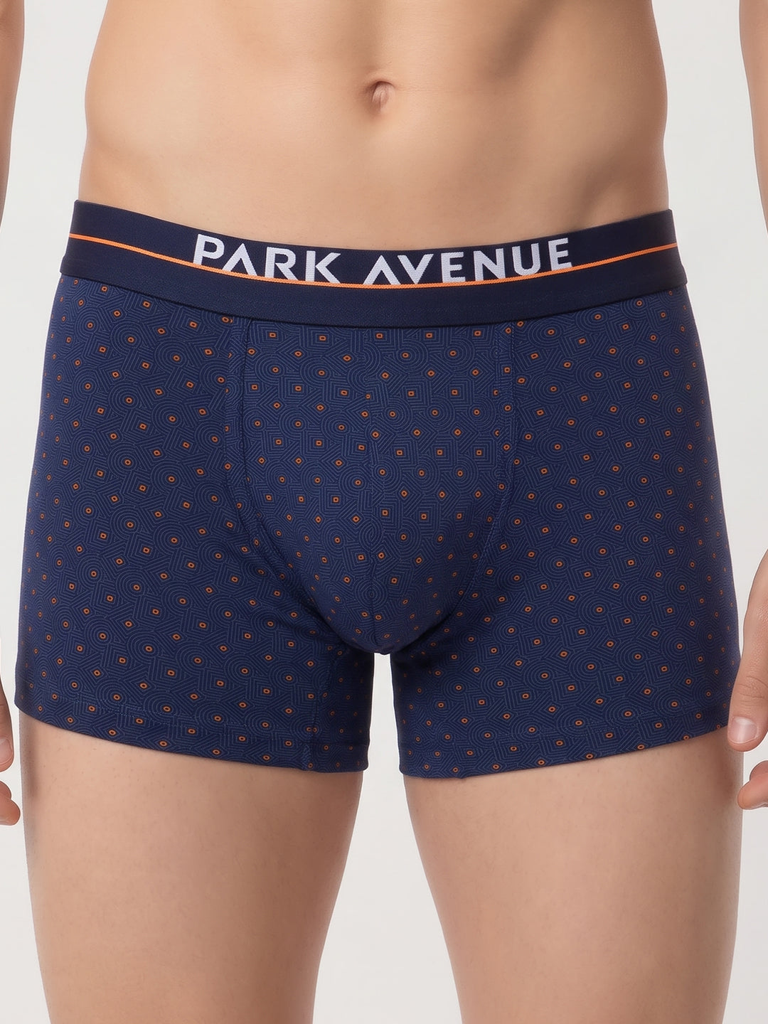 Park Avenue Men Blue Cotton Blend Trunk