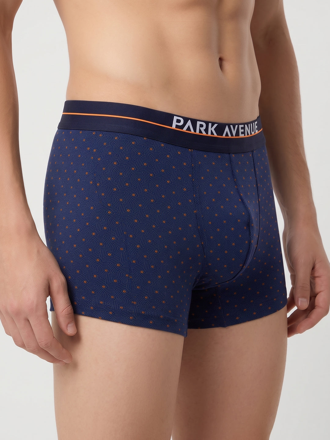 Park Avenue Men Blue Cotton Blend Trunk