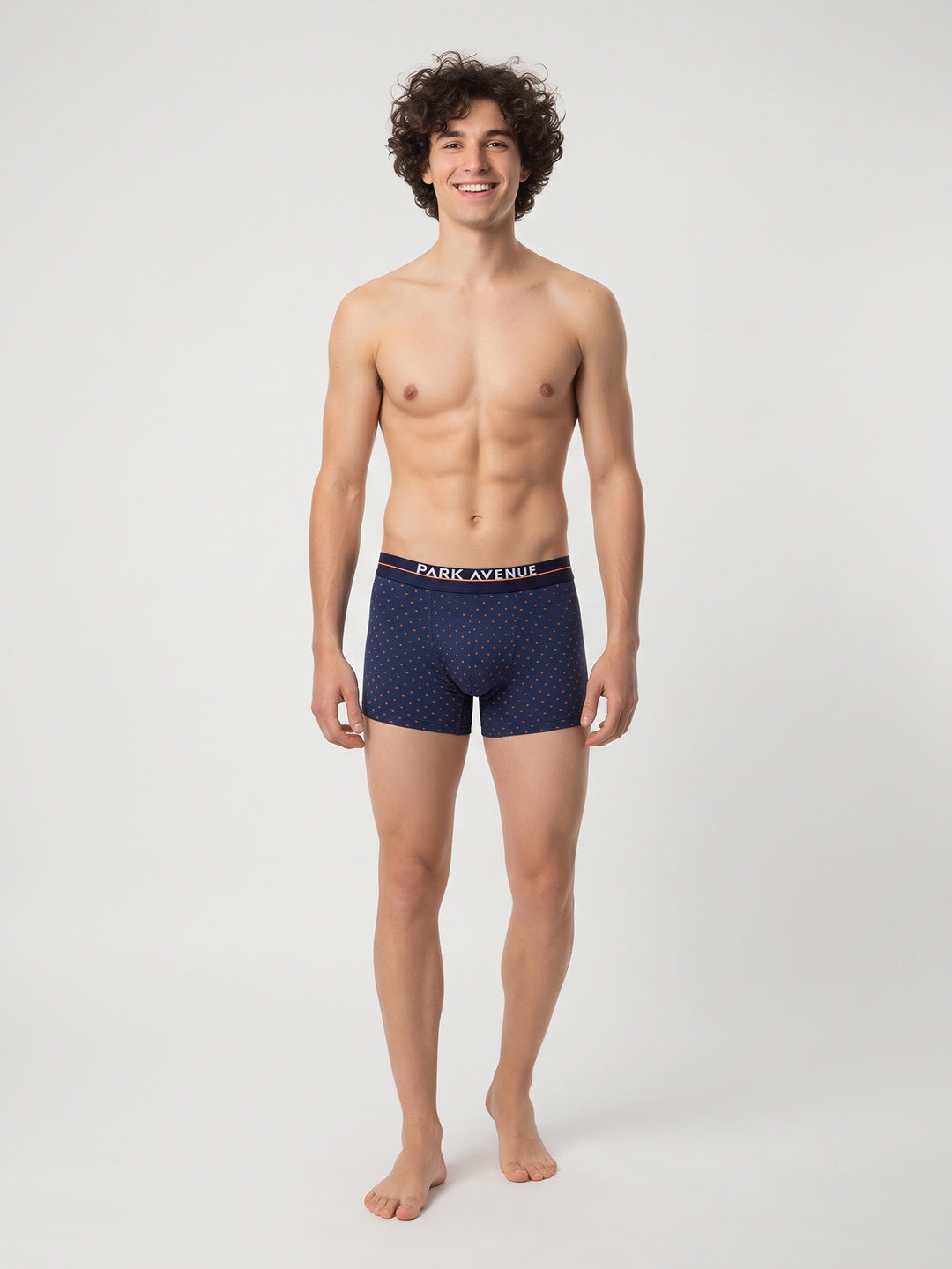 Park Avenue Men Blue Cotton Blend Trunk