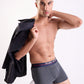 Park Avenue Men Blue Cotton Blend Trunk
