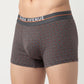 Park Avenue Men Grey Stretch Trunk
