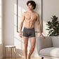 Park Avenue Men Grey Stretch Trunk