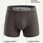 Park Avenue Men Grey Stretch Trunk