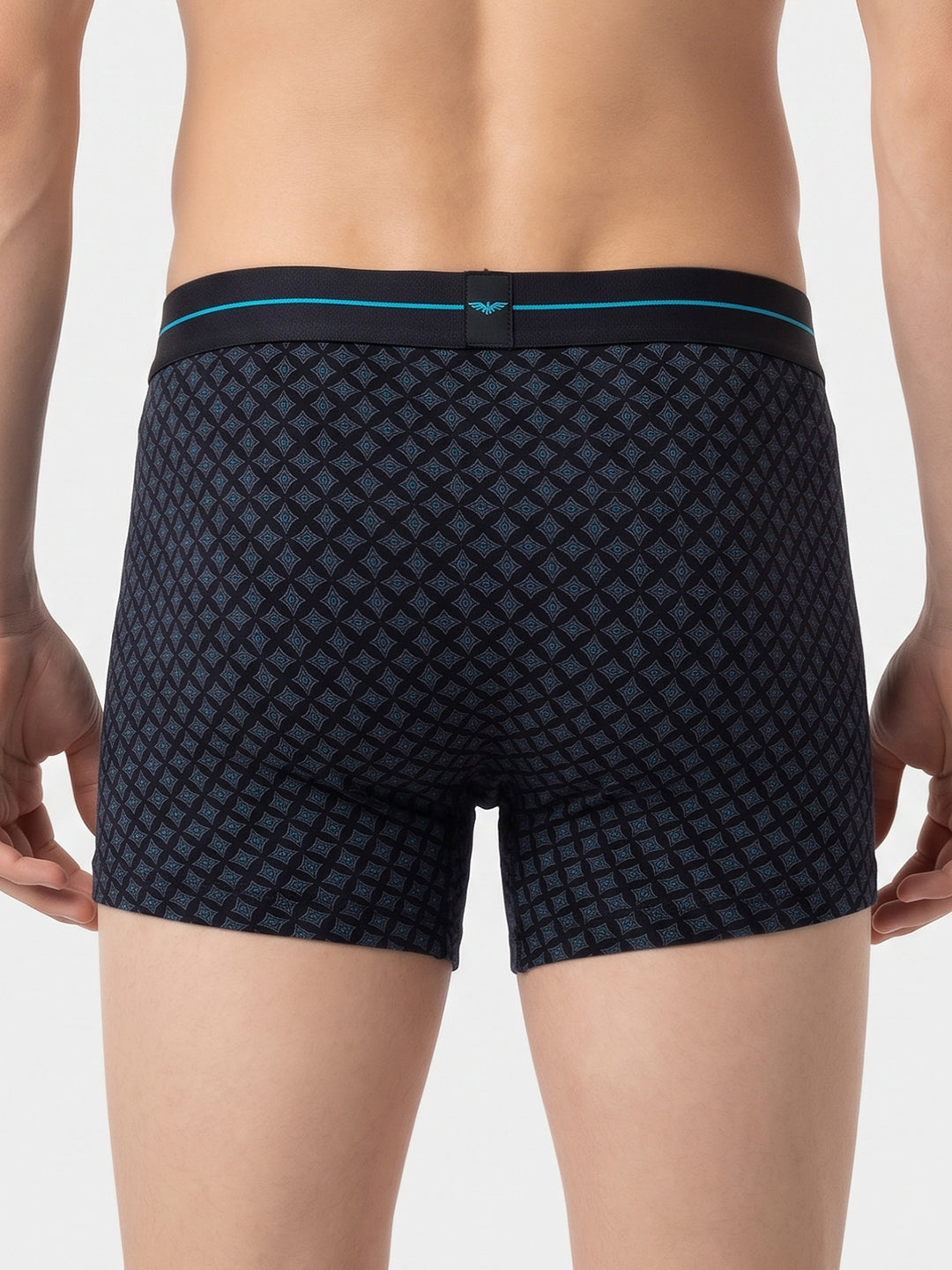 Park Avenue Men Black Cotton Blend Trunk