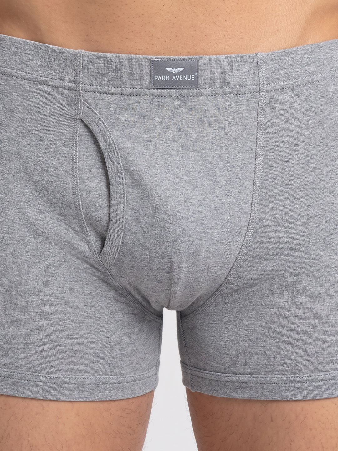 Park Avenue Men Grey Cotton Trunk