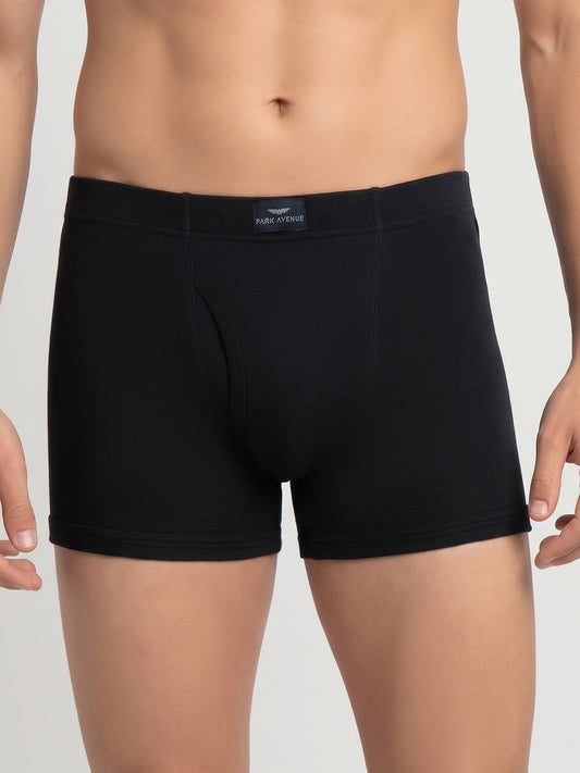 Park Avenue Men Black Cotton Trunk