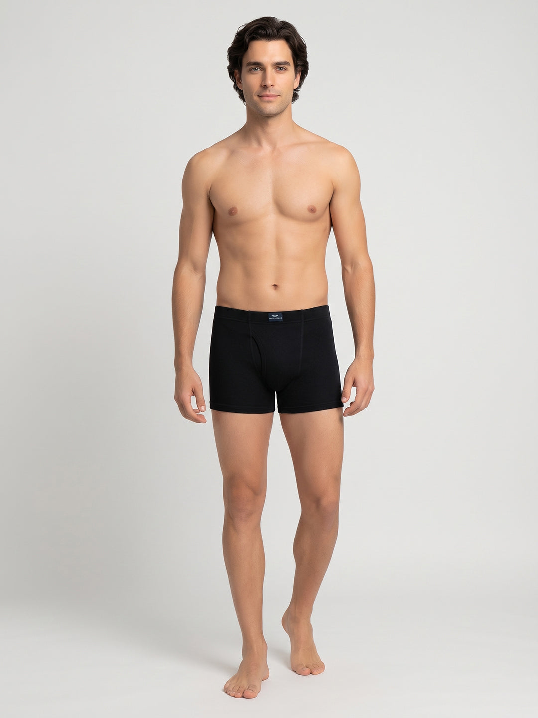 Park Avenue Men Black Cotton Trunk