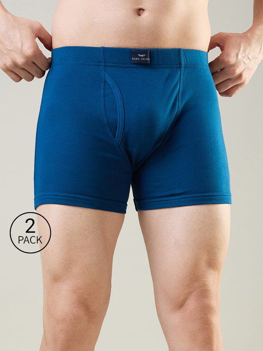 Park Avenue Men Multi-Colour Cotton Trunk Pack Of 2