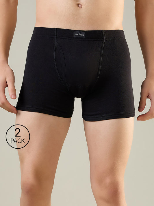 Park Avenue Men Multi-Colour Cotton Trunk Pack Of 2