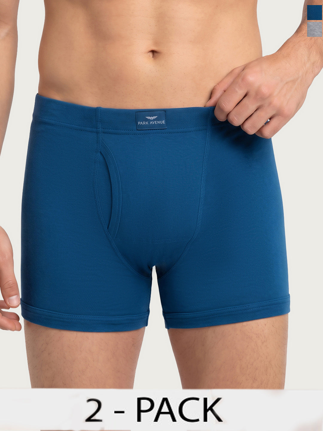 Park Avenue Men Multi-Colour Cotton Trunk Pack Of 2