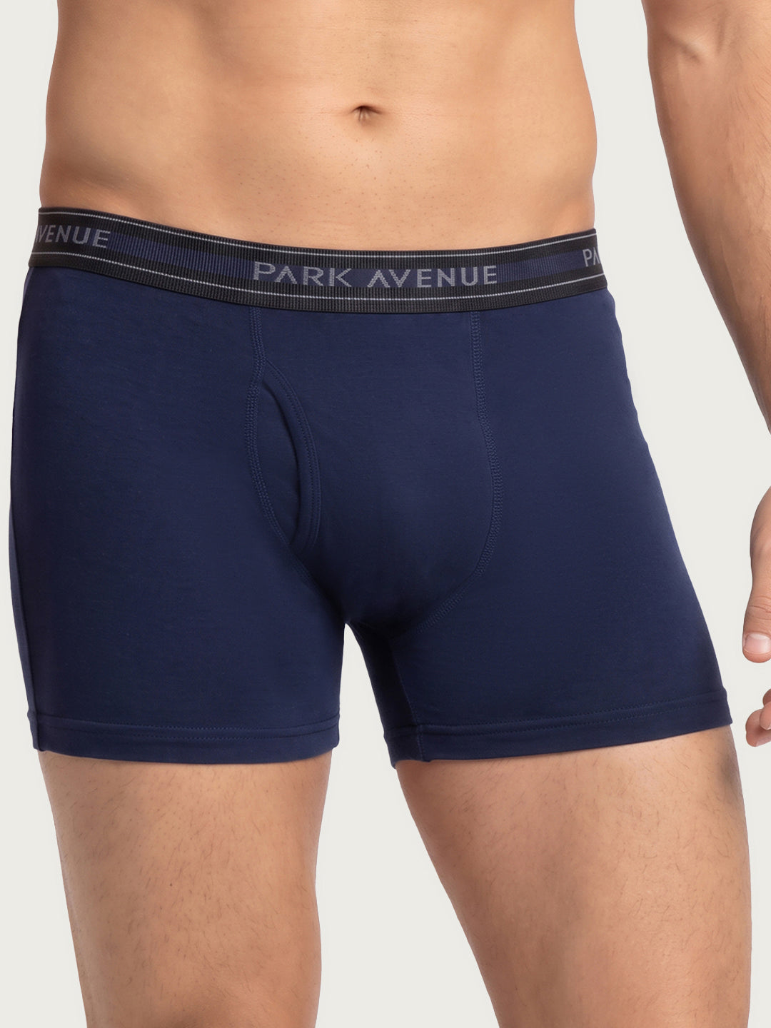 Park Avenue Men Blue Cotton Trunk
