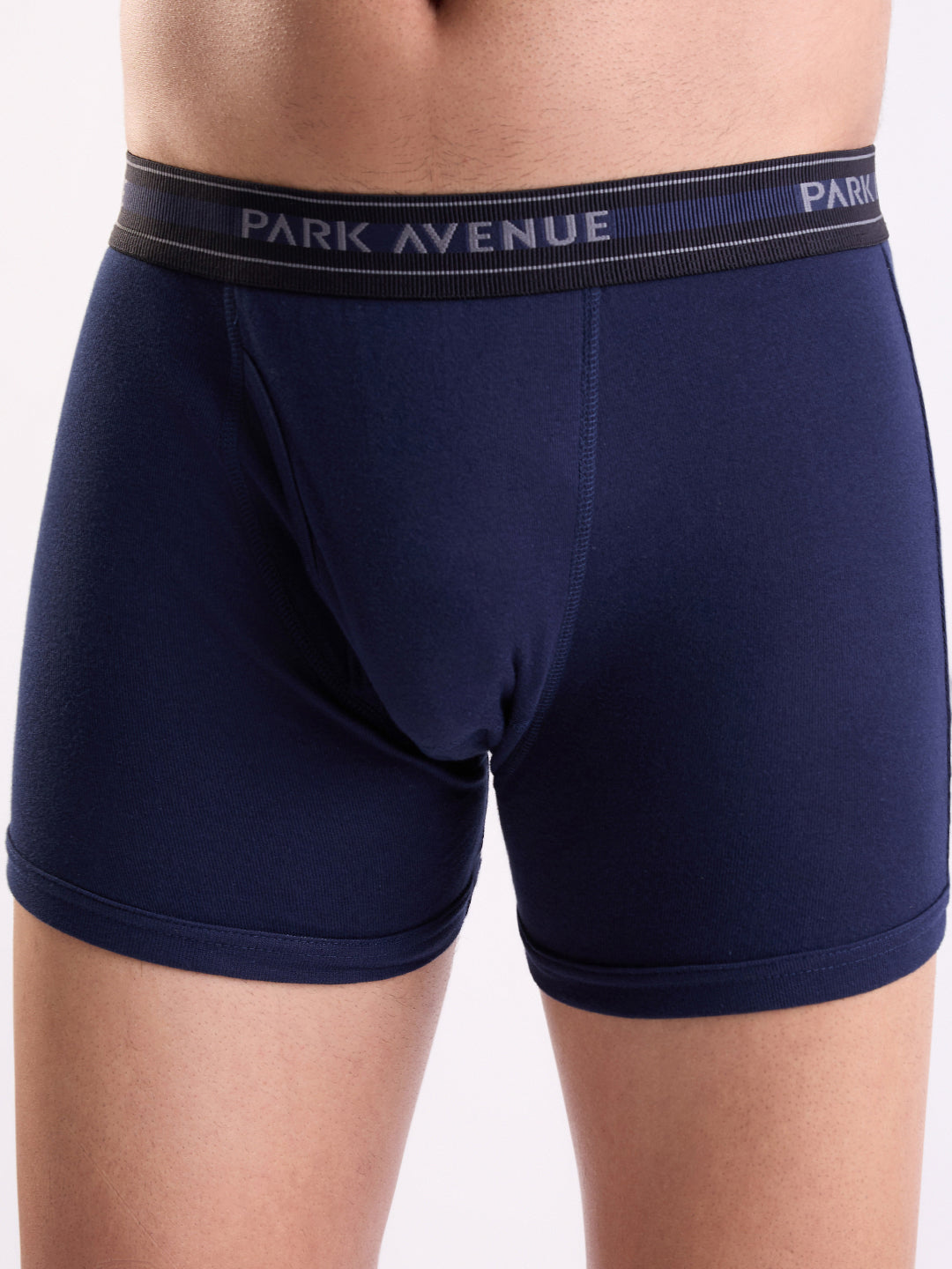 Park Avenue Men Blue Cotton Trunk