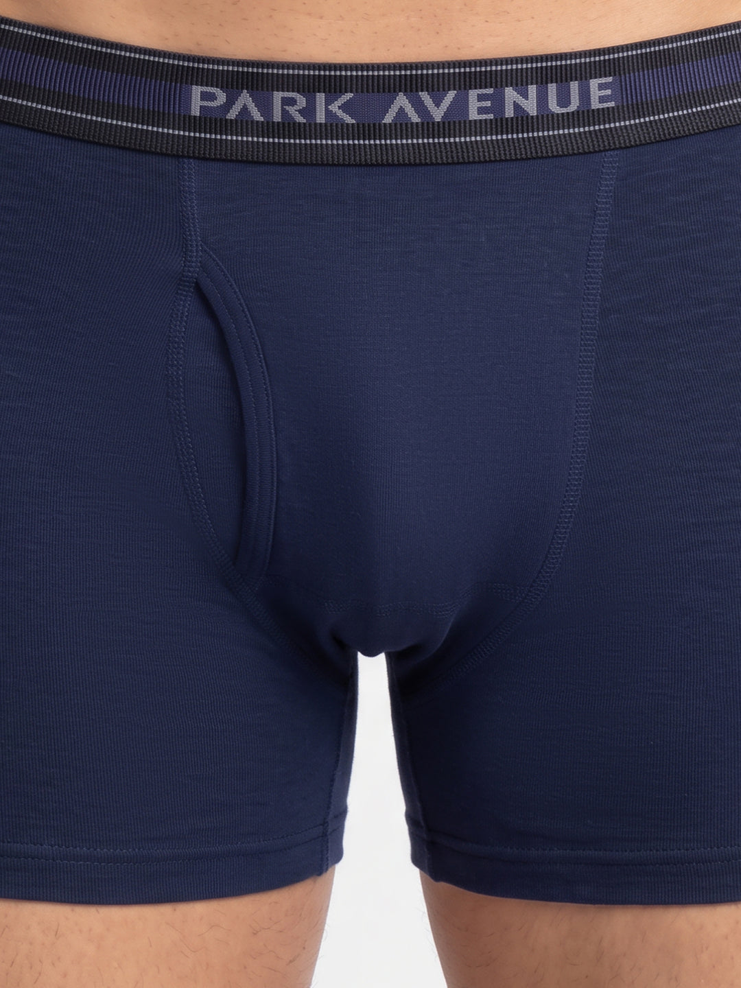 Park Avenue Men Blue Cotton Trunk