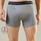 Park Avenue Men Grey Cotton Trunk Pack Of 2