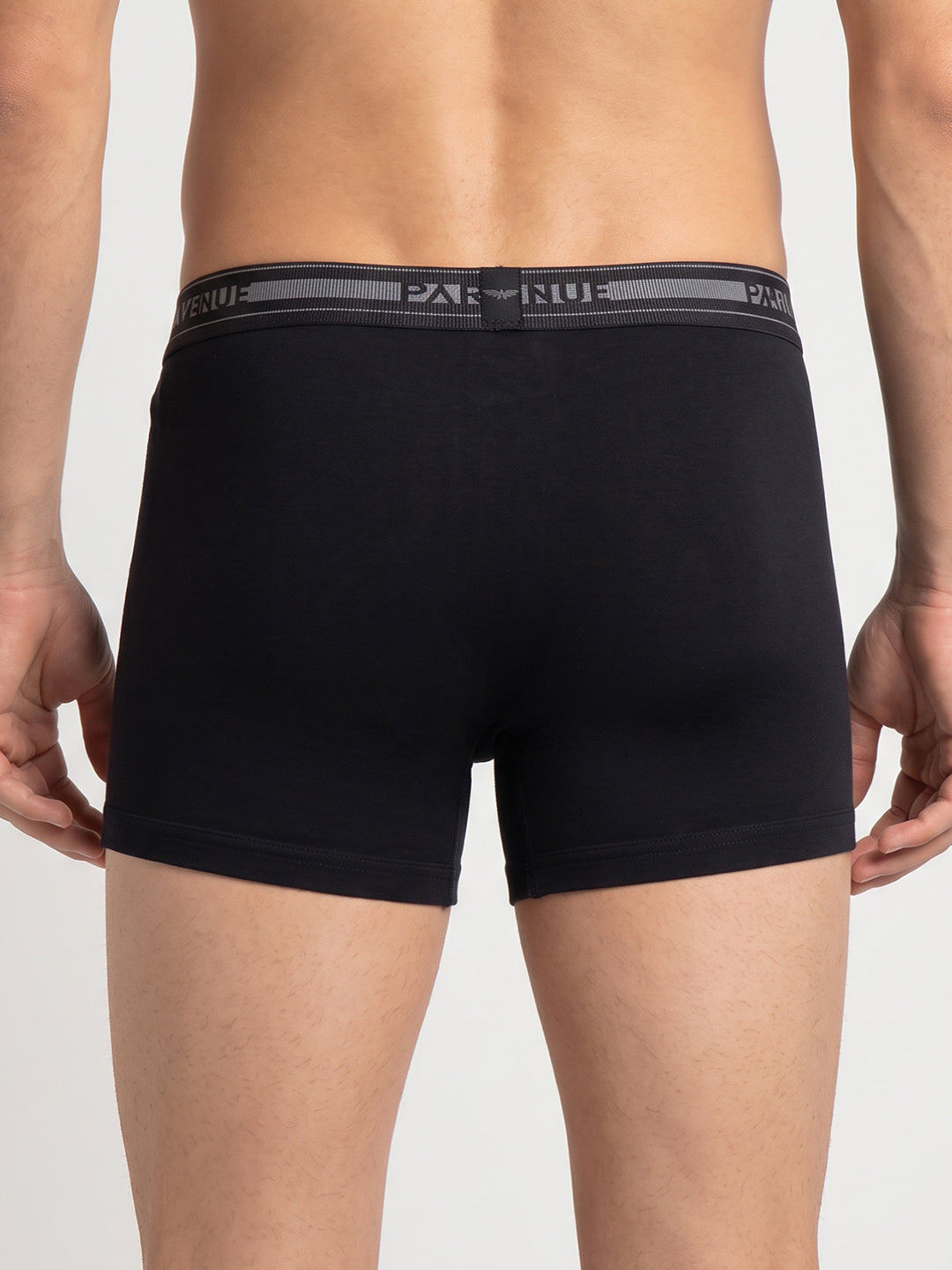 Park Avenue Men Black Cotton Trunk Pack Of 2