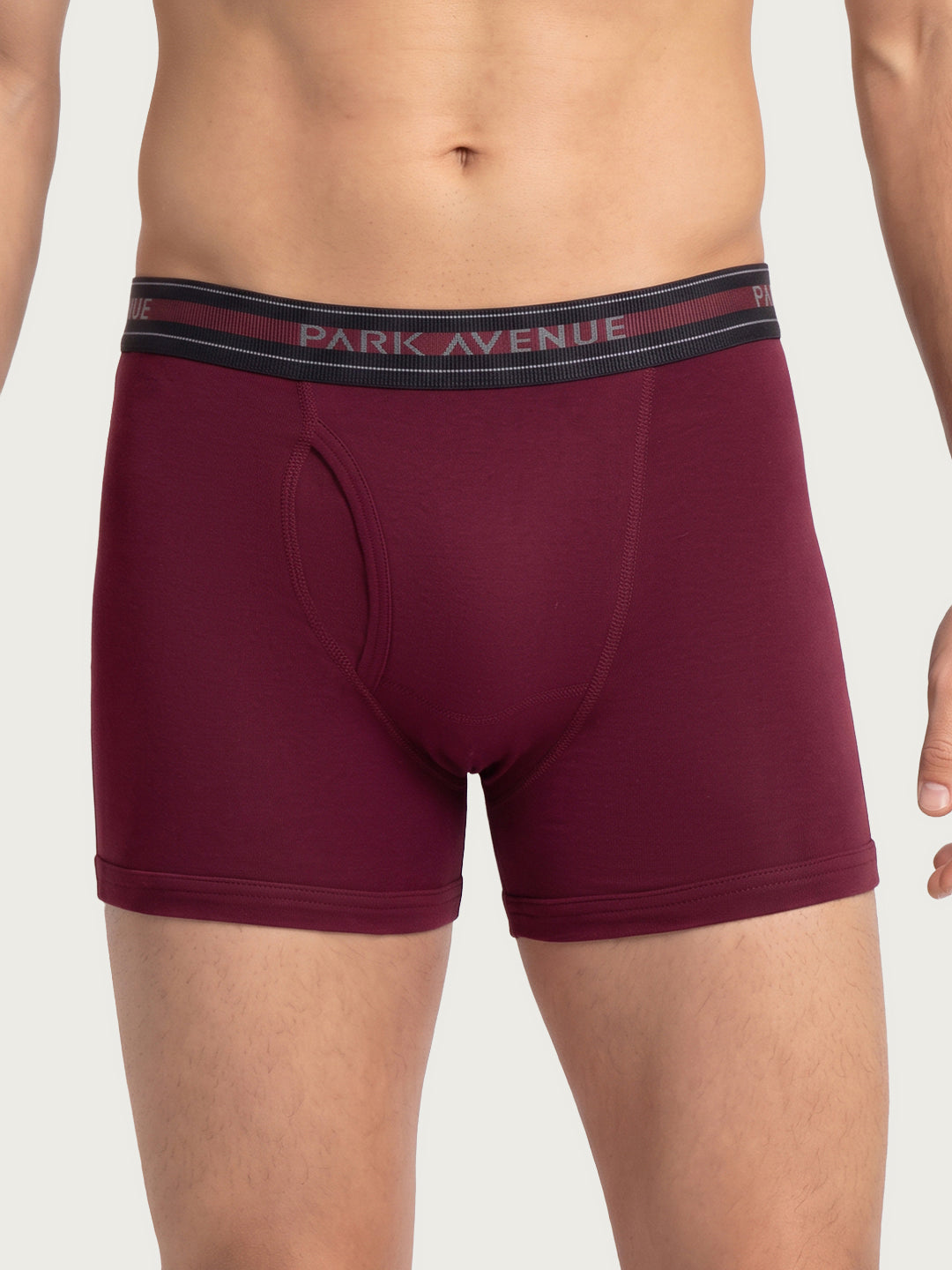 Park Avenue Men Maroon Cotton Trunk Pack Of 2