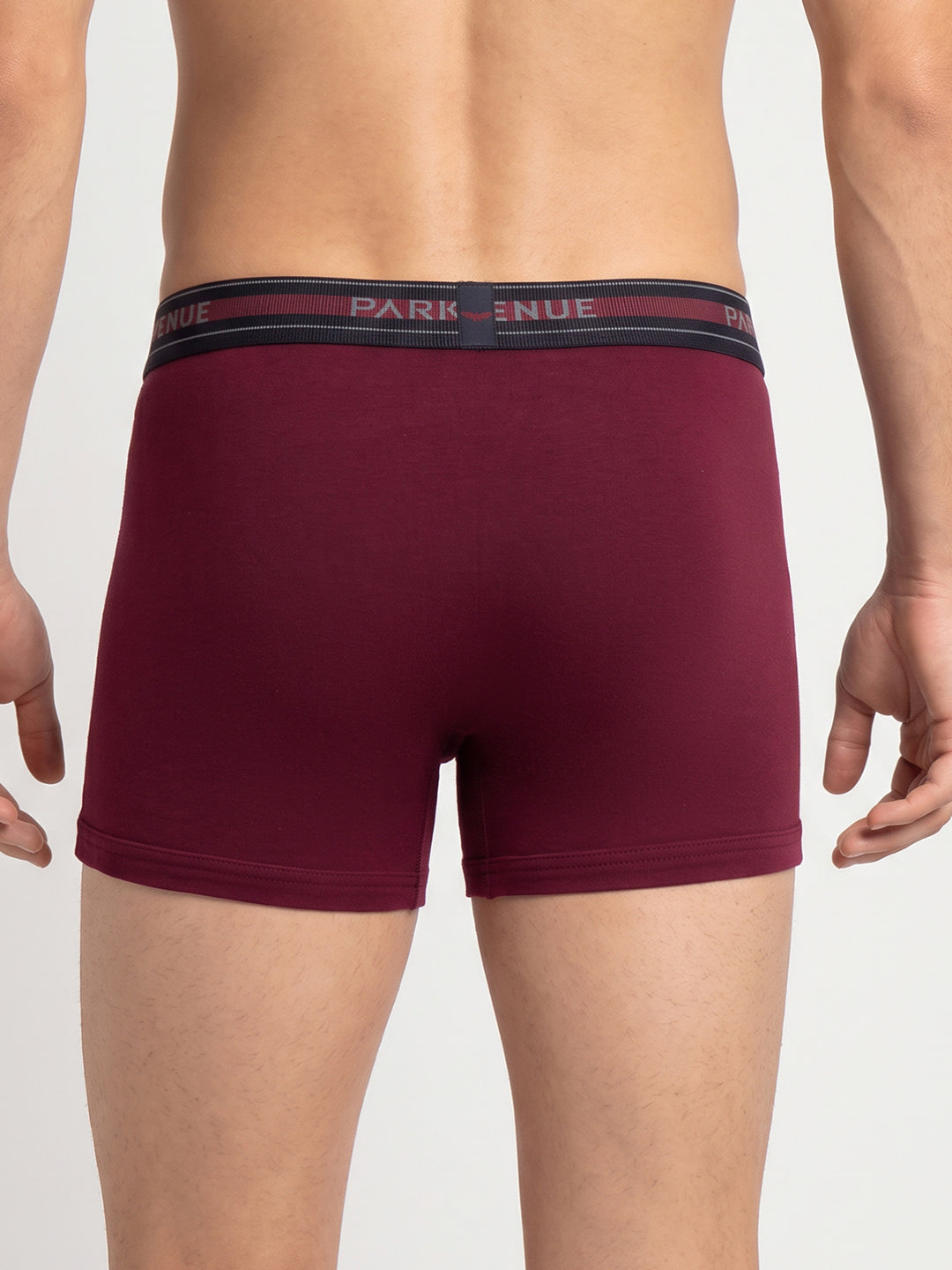 Park Avenue Men Maroon Cotton Trunk Pack Of 2