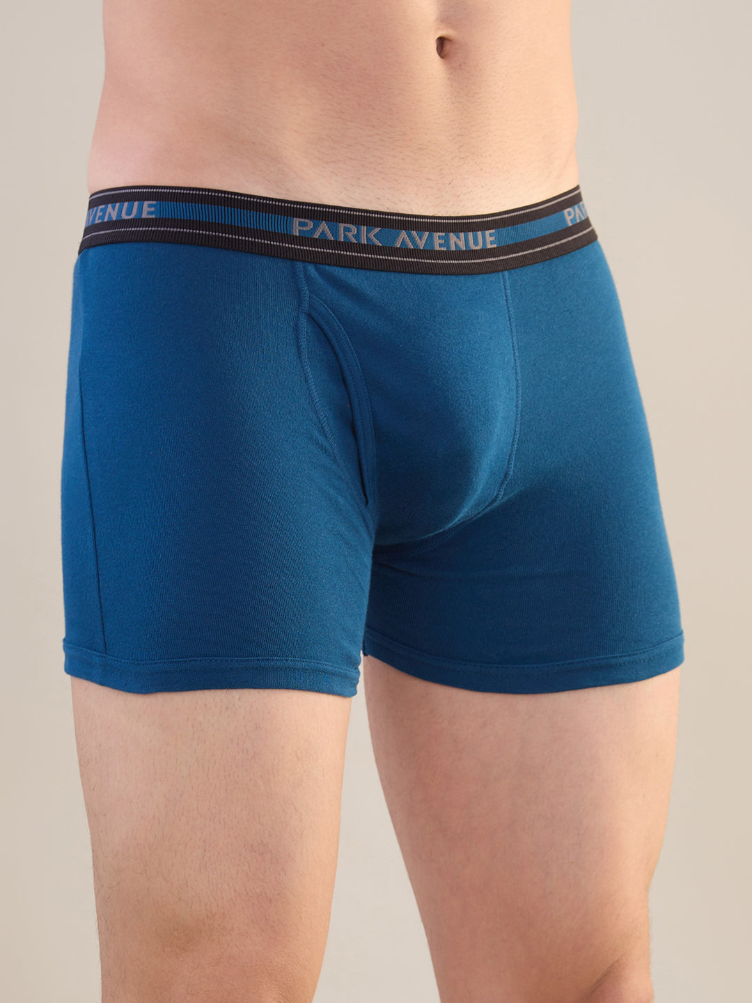Park Avenue Men Blue Cotton Trunk