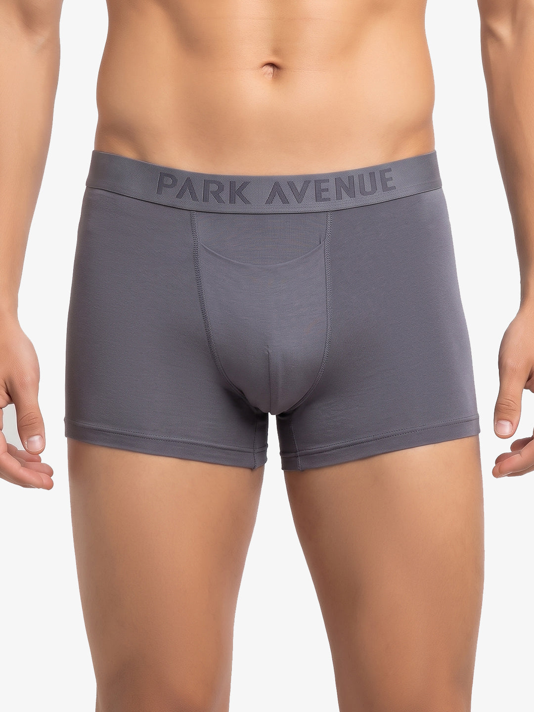 Park Avenue Men Grey Modal Blend Trunk