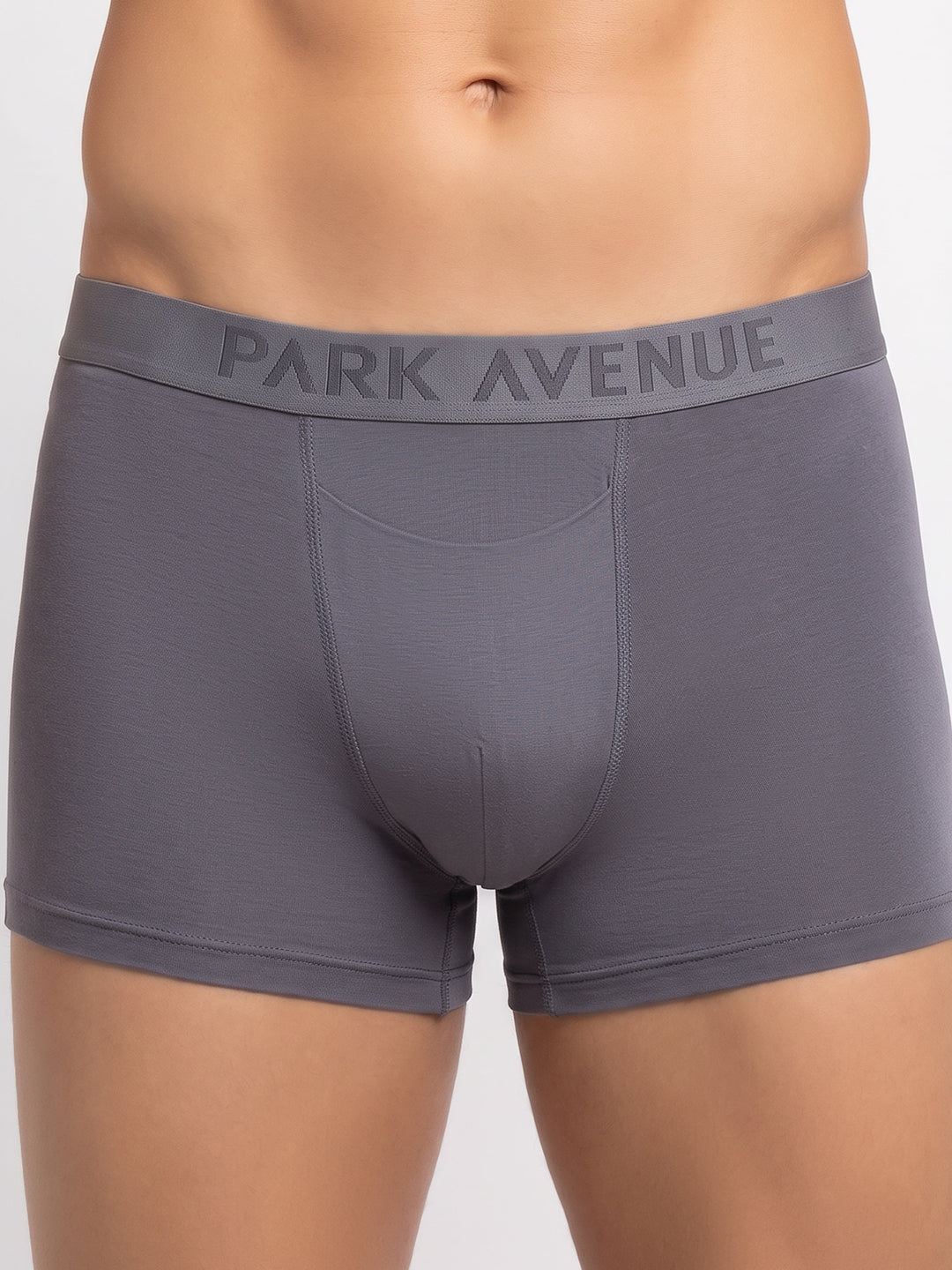 Park Avenue Men Grey Modal Blend Trunk