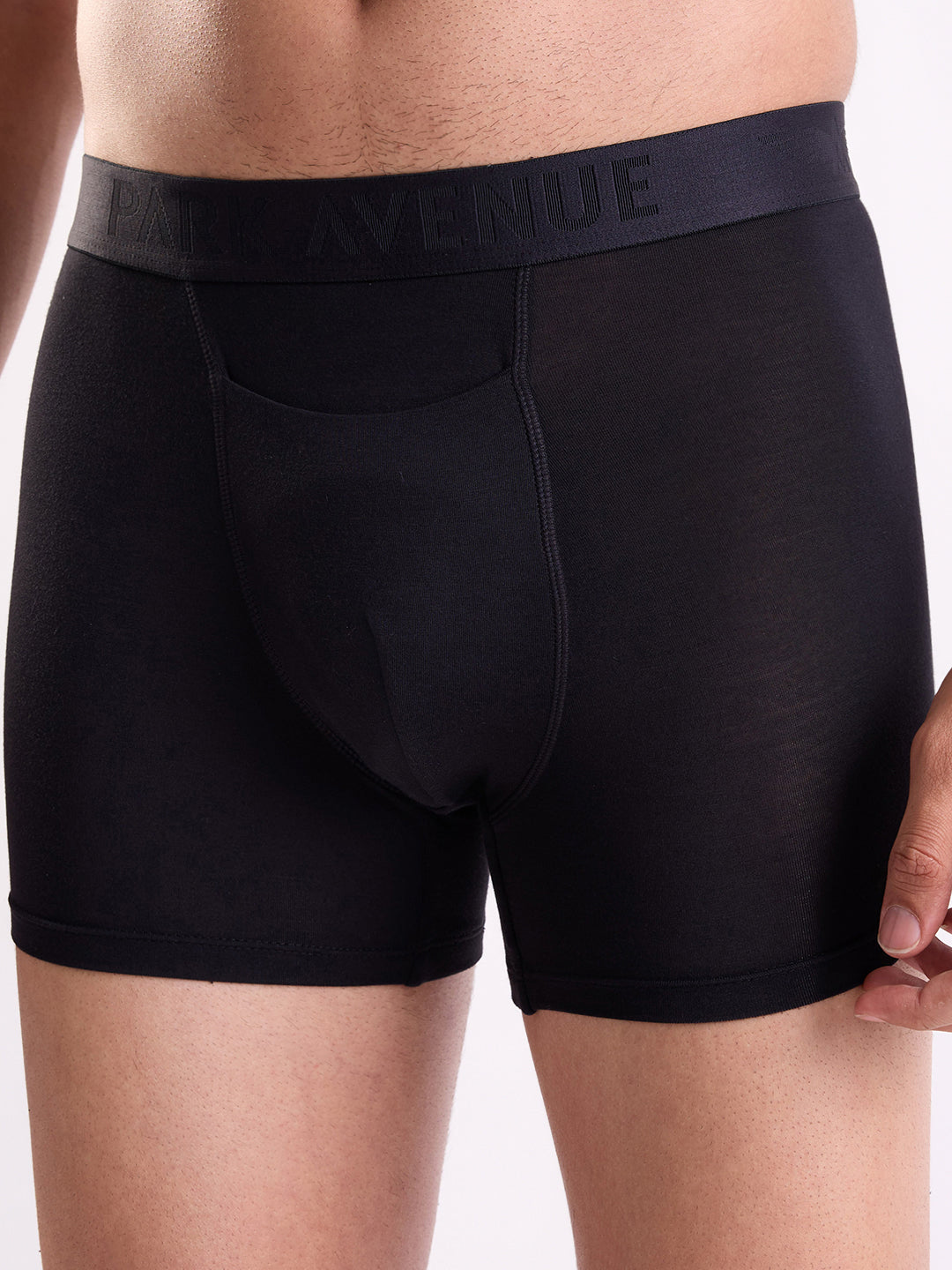 Park Avenue Men Black Modal Blend Trunk