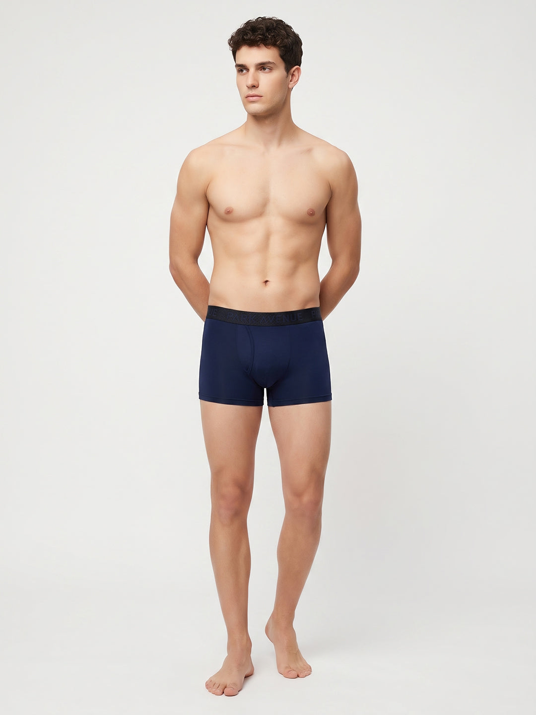 Park Avenue Men Blue Nylon Blend Trunk