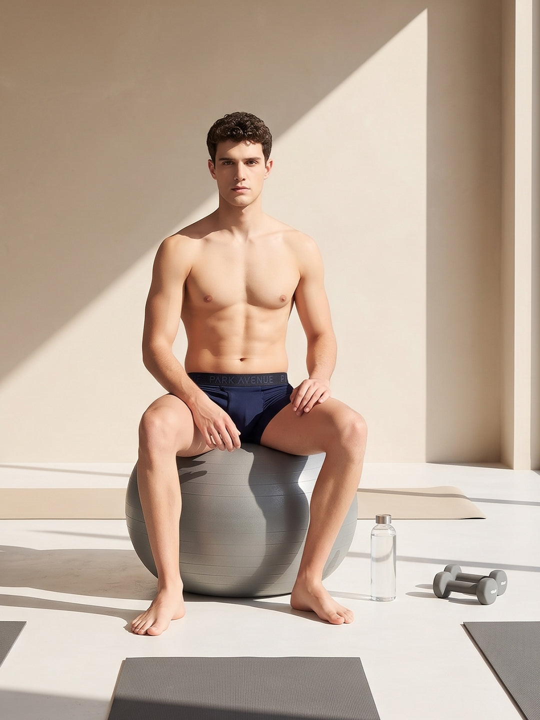 Park Avenue Men Blue Nylon Blend Trunk