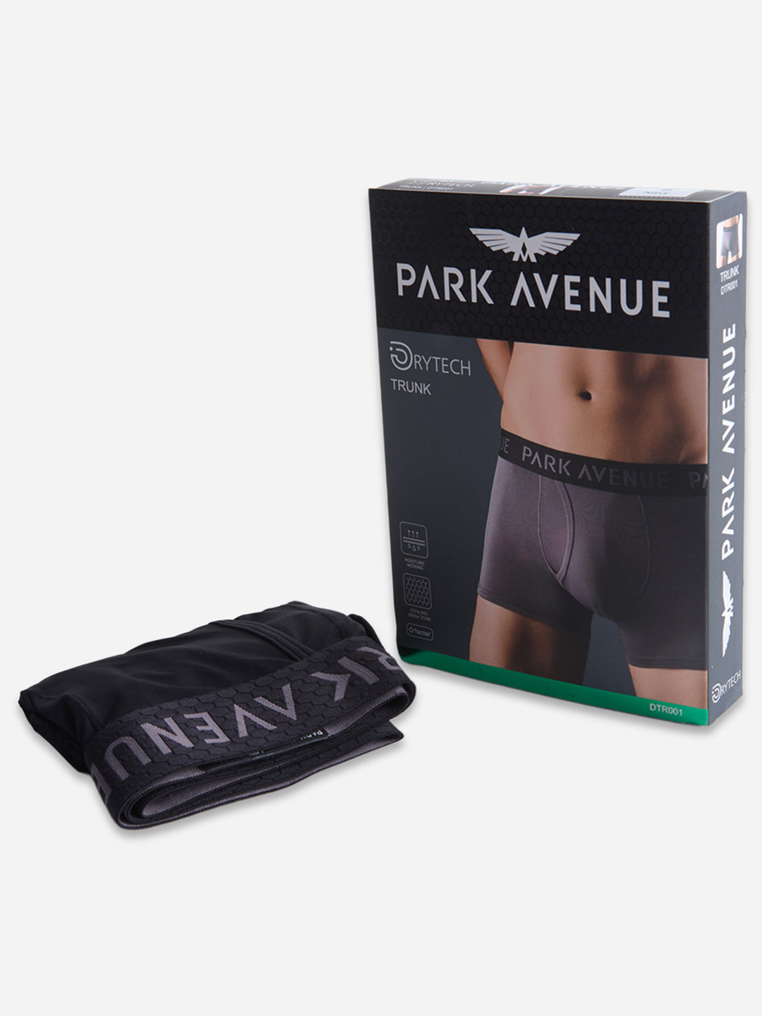 Park Avenue Men Black Nylon Blend Trunk