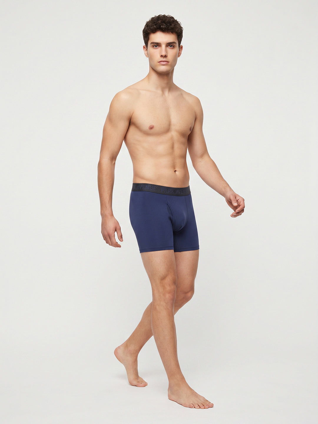Park Avenue Men Blue Nylon Blend Trunk