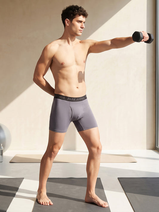 Park Avenue Men Grey Nylon Blend Trunk