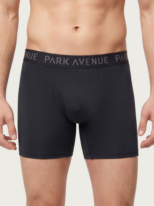 Park Avenue Men Black Nylon Blend Trunk