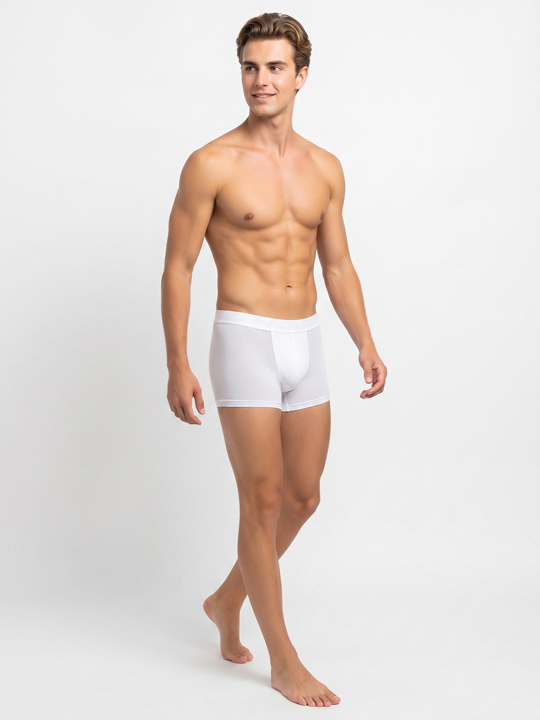 Park Avenue Men White Modal Blend Trunk