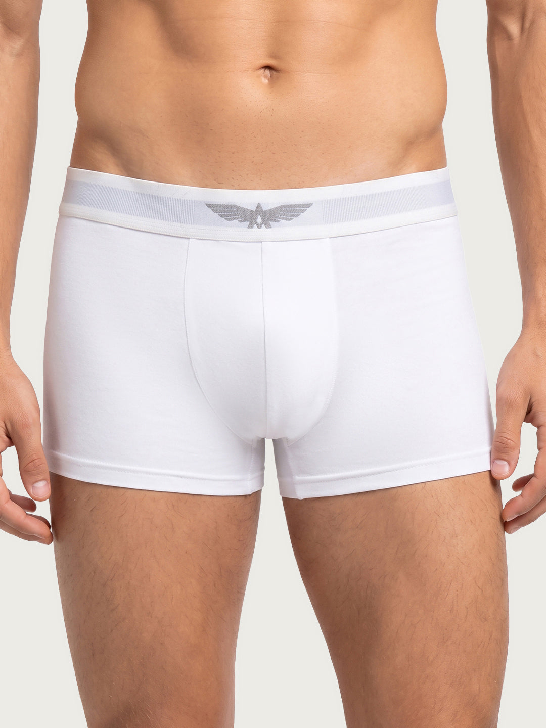 Park Avenue Men White Sup Blend Trunk