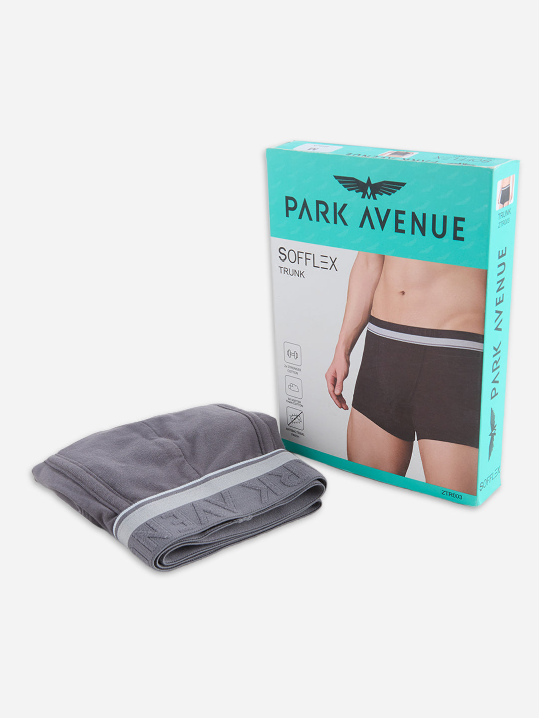 Park Avenue Men Grey Modal Blend Trunk